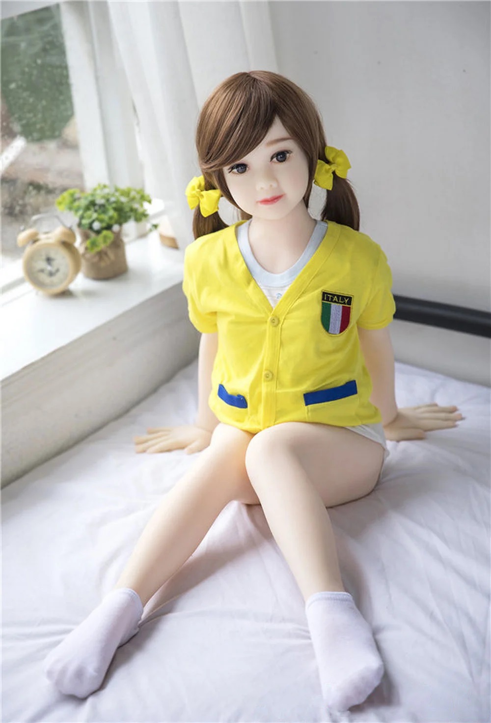 Helle - 125cm - 27kg - 2021-New-Small-Breasts-Young-Cute-Girl-Love-Doll