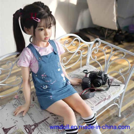 Lucka - 115cm - 20kg - Flat-Chest-Love-Doll-115cm-Japanese-Little-Sex-Doll-for-Men-with-Silicone-Face-and-Implant-Hair